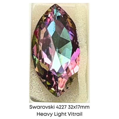 Swarovski Navette Fancy Stones 4227, Vintage