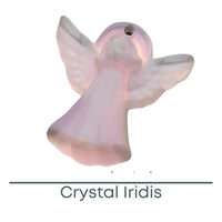 Swarovski Vintage Crystal Angel Pendant or Charm