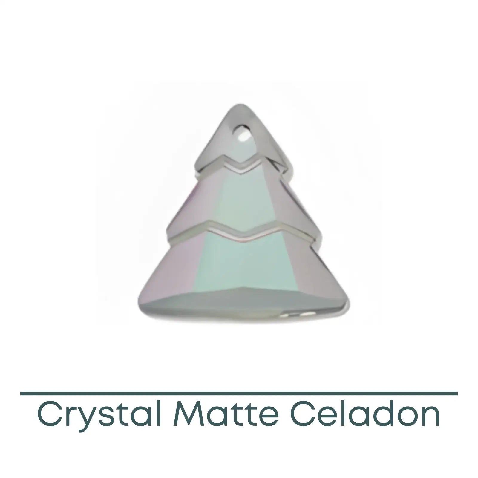 Swarovski Crystal, Christmas Tree Pendant or Charm