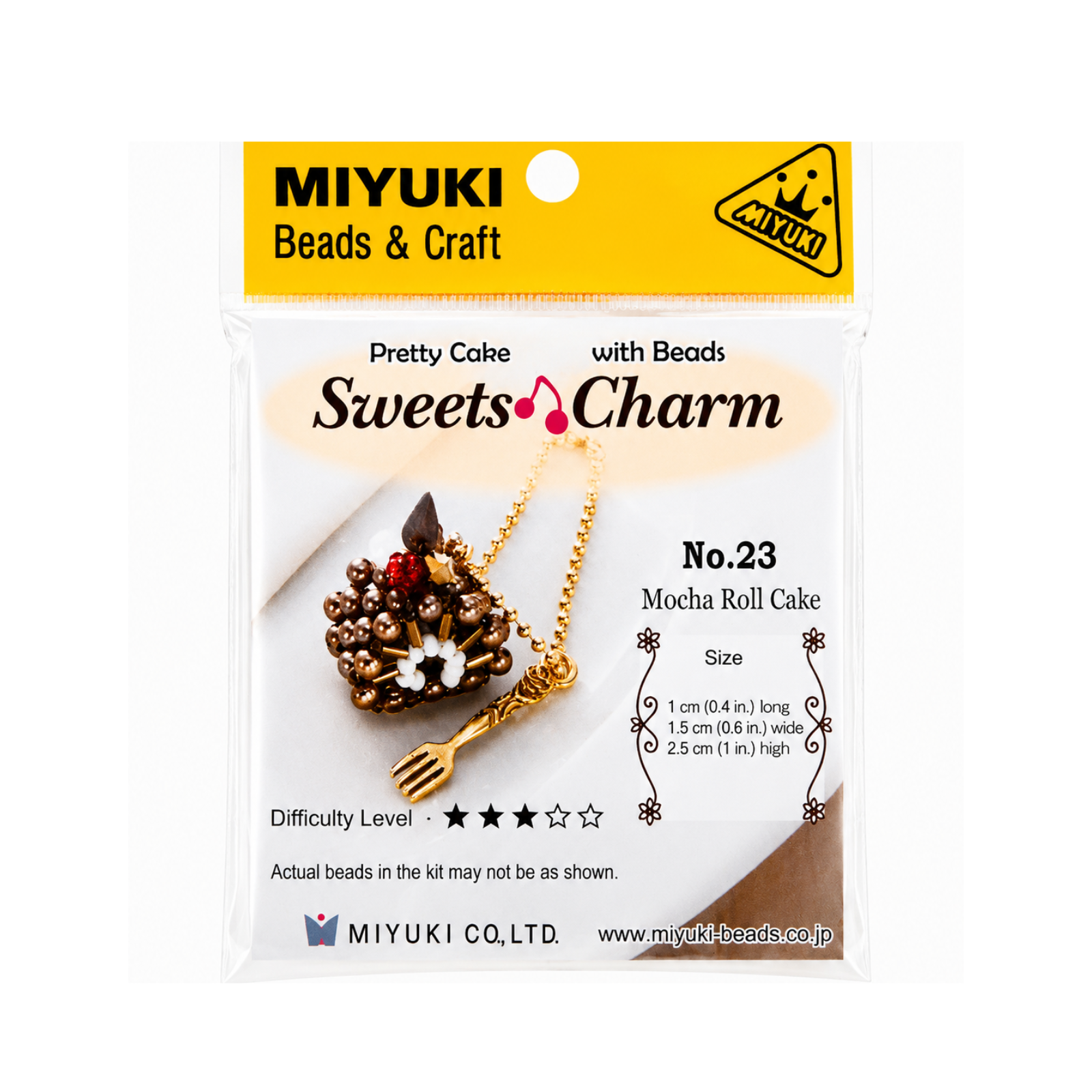 Miyuki Sweet Charm Kit – Mocha Roll