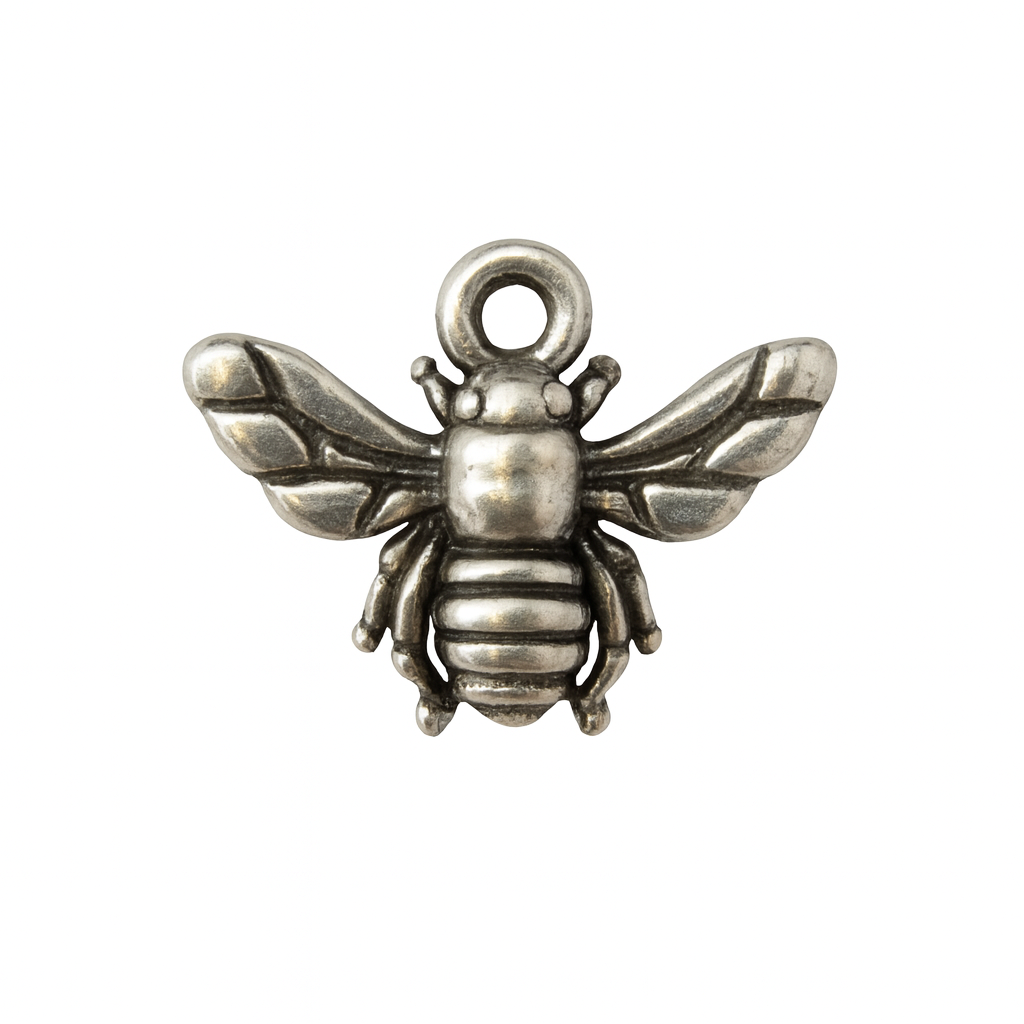 Tierracast Honeybee Charm or Dangle, 2 Pcs.