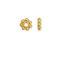 Tierracast Heishi Daisy Spacer Beads, 4mm