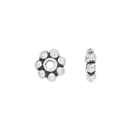 Tierracast Heishi Daisy Spacer Beads, 4mm