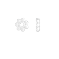 Tierracast Heishi Daisy Spacer Beads, 4mm
