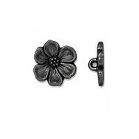 TierraCast Apple Blossom Buttons, 2 Pcs