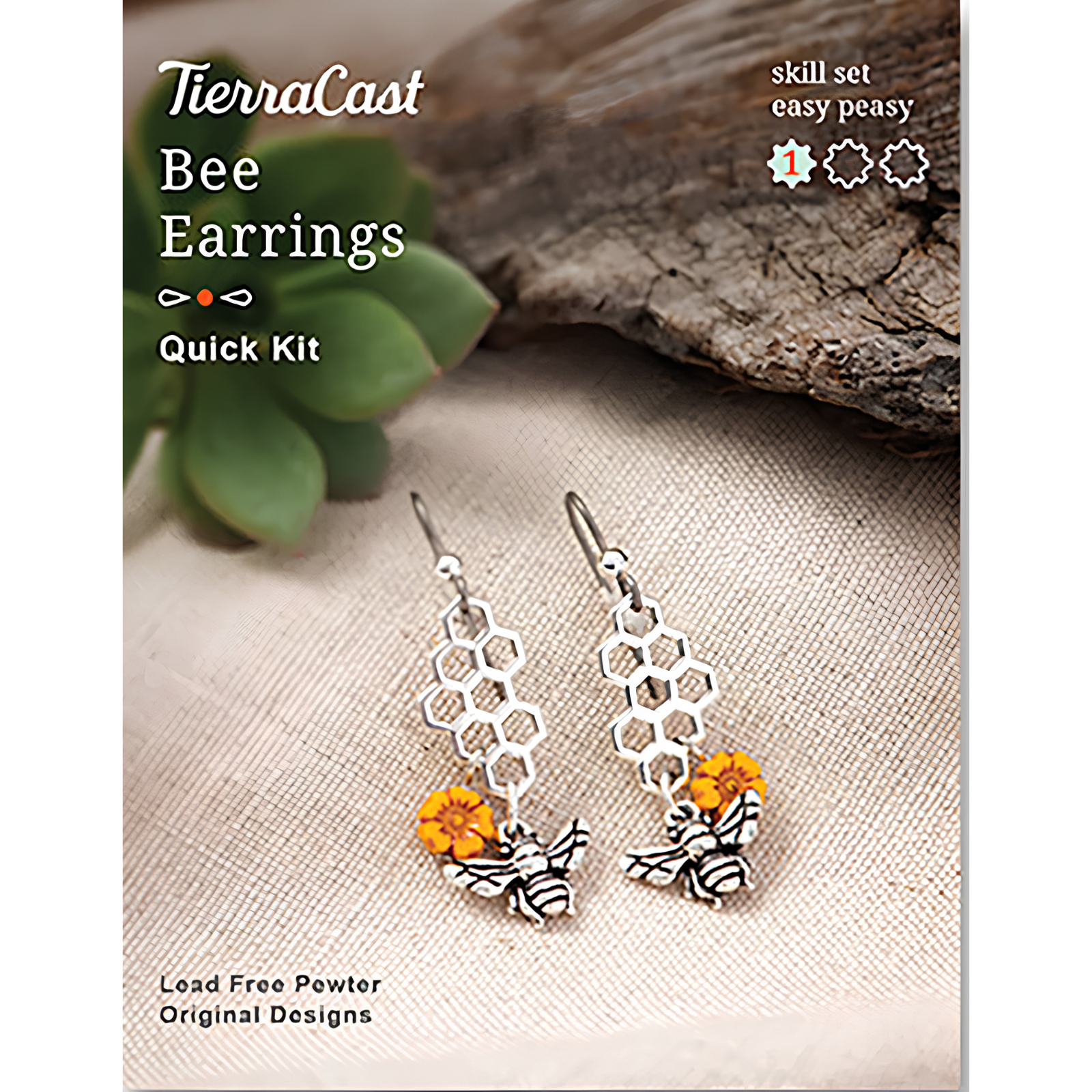 Tierracast Bee Earring Kit