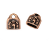 Tierracast Blossom Crimp End Caps, 2 Pcs.