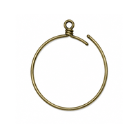 TierraCast Charm or Pendant Keeper Hoop, 42mm