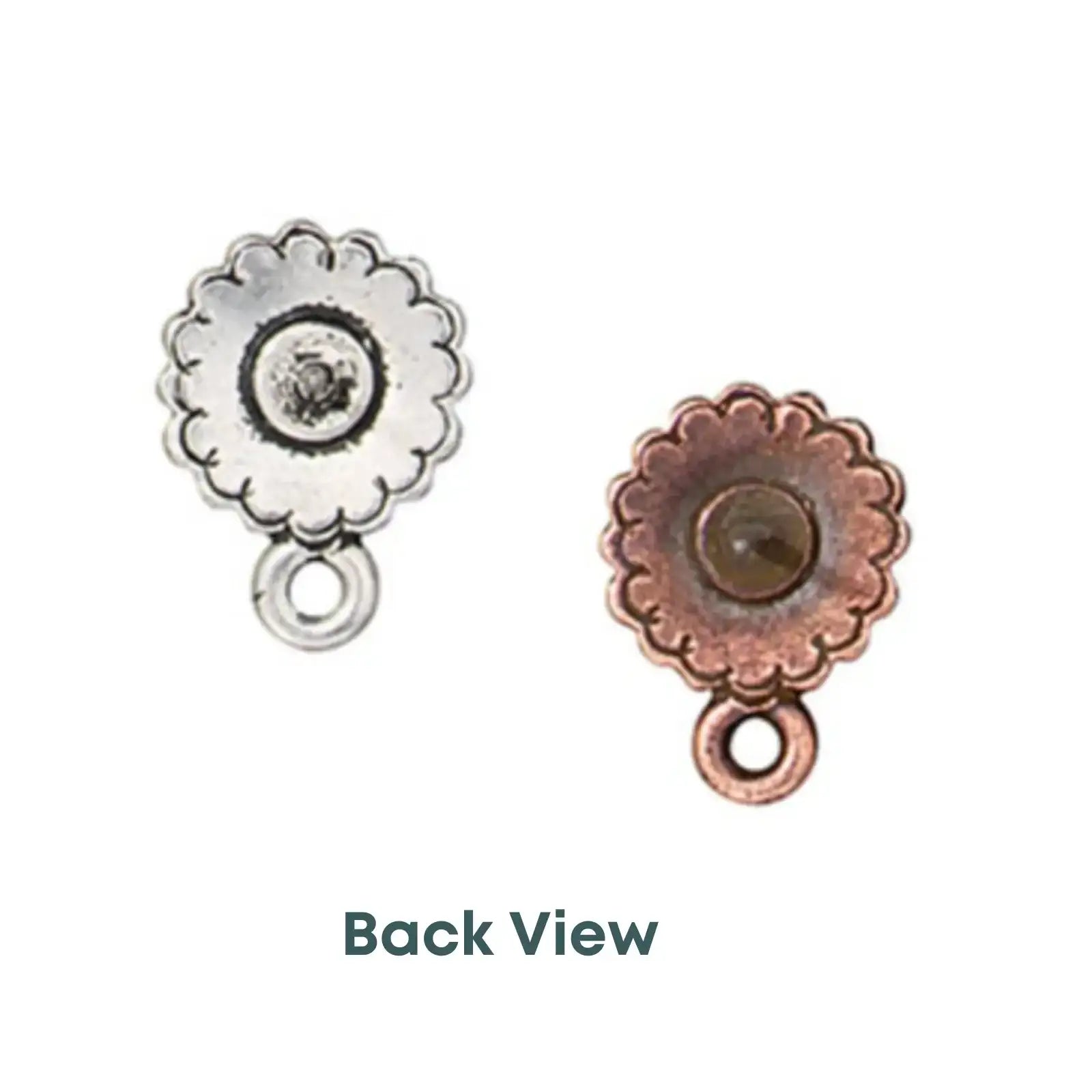 Tierracast, Concho Earring Posts, 1 Pair - The Argus Collection
