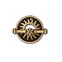 TierraCast Del Sol Toggle Clasp - 4 Finishes