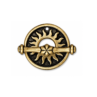 TierraCast Del Sol Toggle Clasp - 4 Finishes