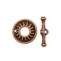 TierraCast Del Sol Toggle Clasp - 4 Finishes