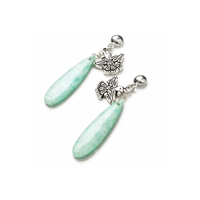 TierraCast Dome Earring Studs with Titanium Posts, 1 Pair