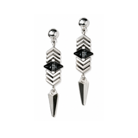 TierraCast Dome Earring Studs with Titanium Posts, 1 Pair