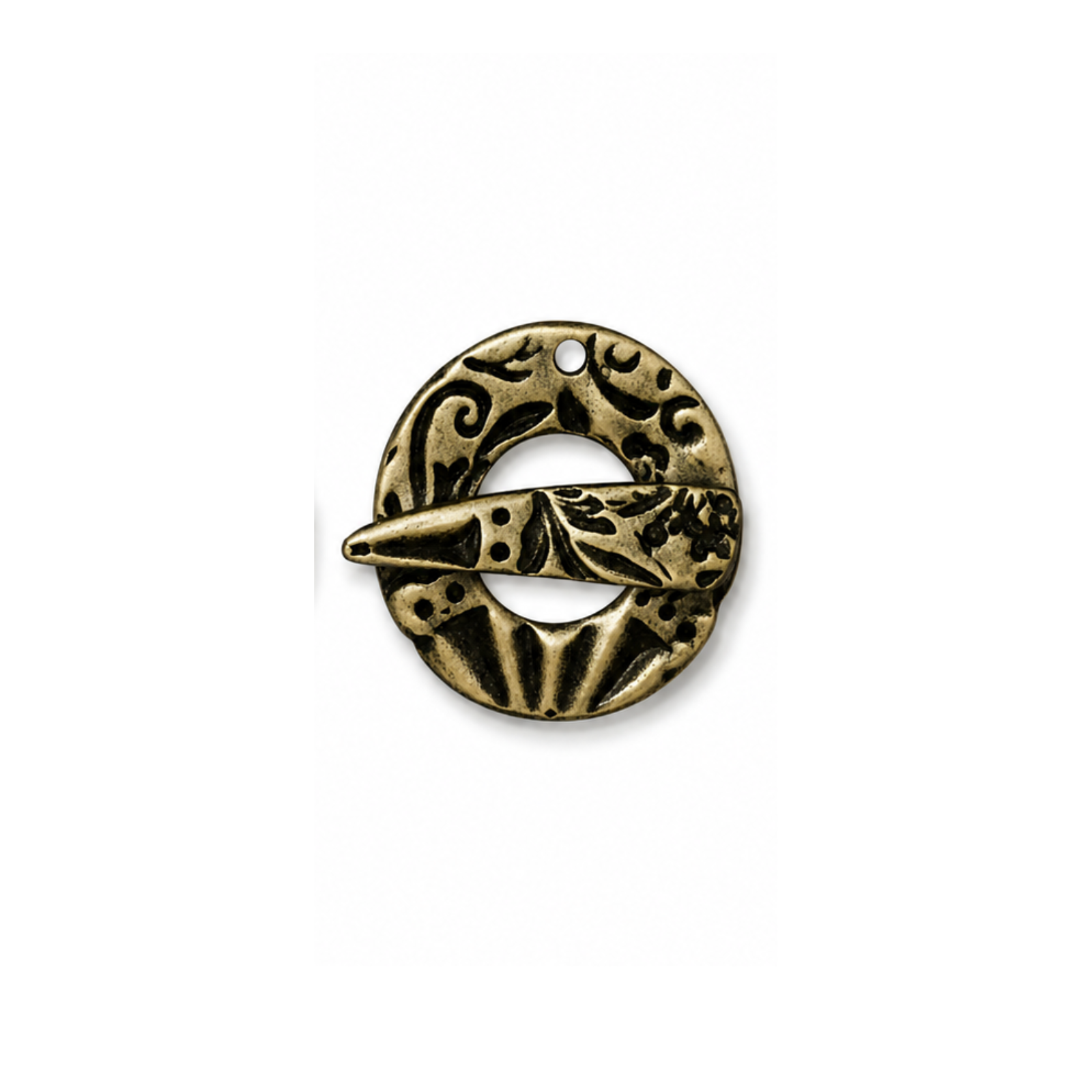 TierraCast Flora Toggle Clasp – 3 Finishes