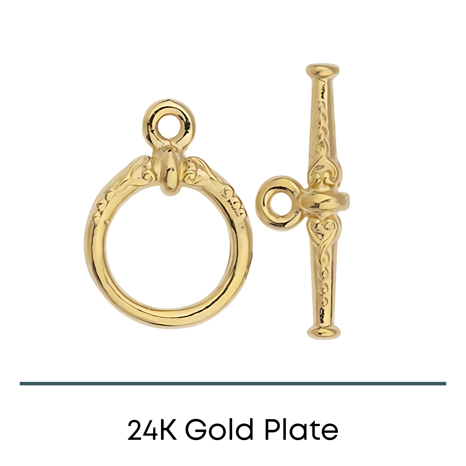 Tierracast Heirloom Toggle Clasp, 15mm