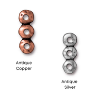 Tierracast, Nugget Links, 3-Strand Bar or Spacer