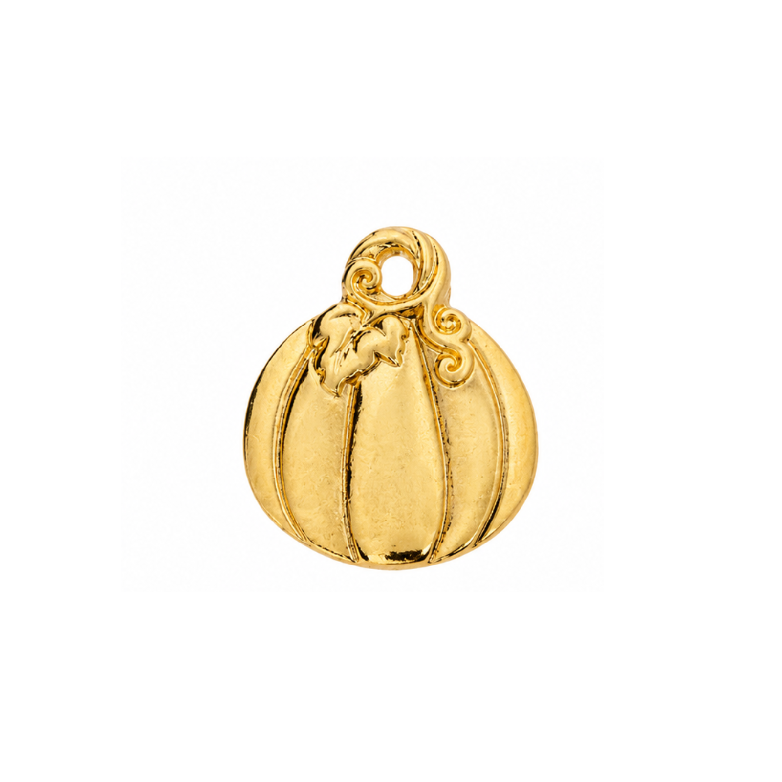 TierraCast Pumpkin Charm & Pendant – 4 Finishes