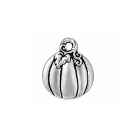 TierraCast Pumpkin Charm & Pendant – 4 Finishes