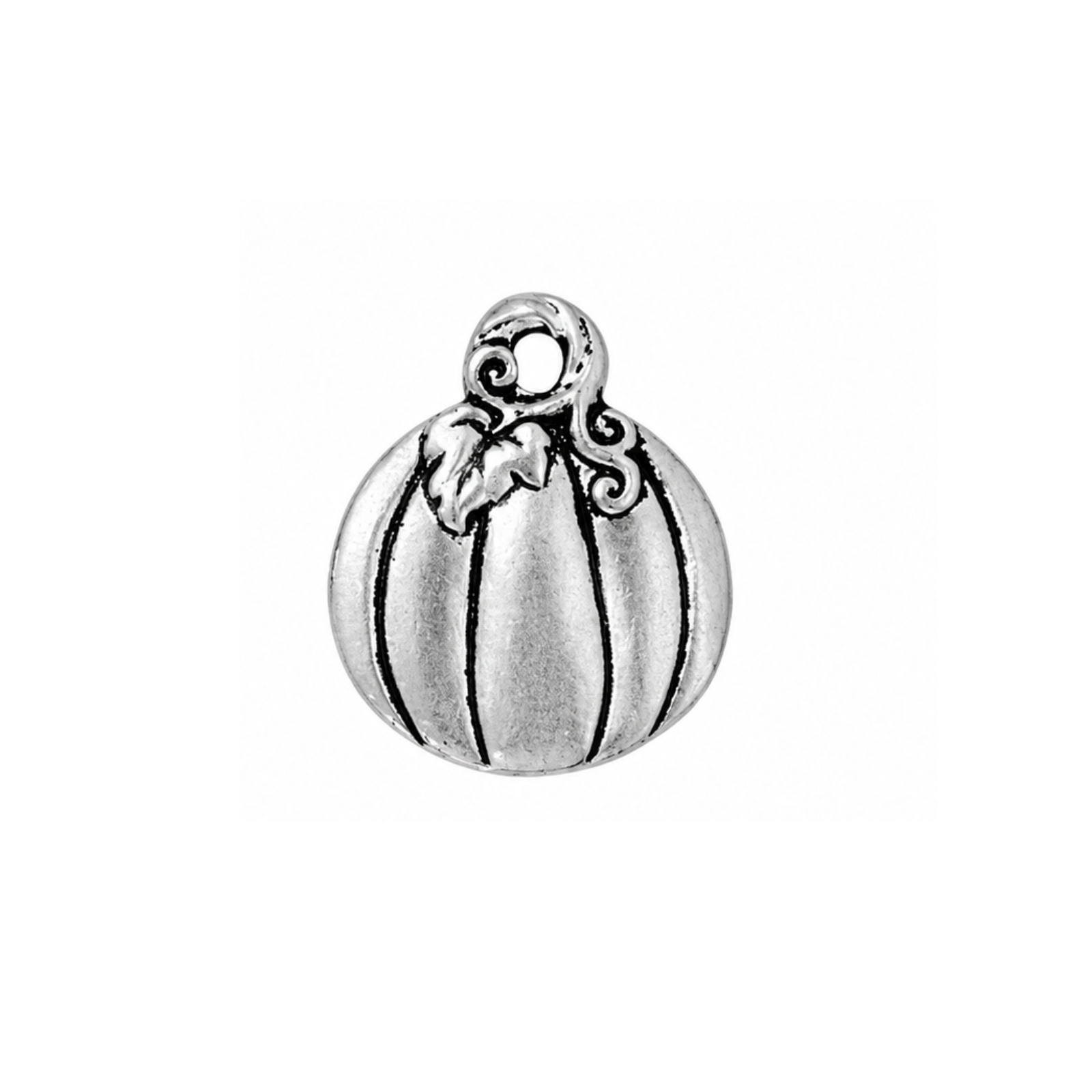 TierraCast Pumpkin Charm & Pendant – 4 Finishes