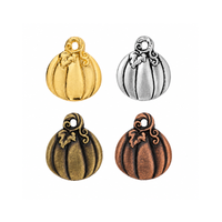 TierraCast Pumpkin Charm & Pendant – 4 Finishes