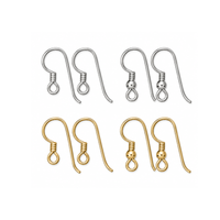 TierraCast .925 Sterling Silver and 14/20 Gold Filled ear wires in coil and coil with 3mm ball styles.