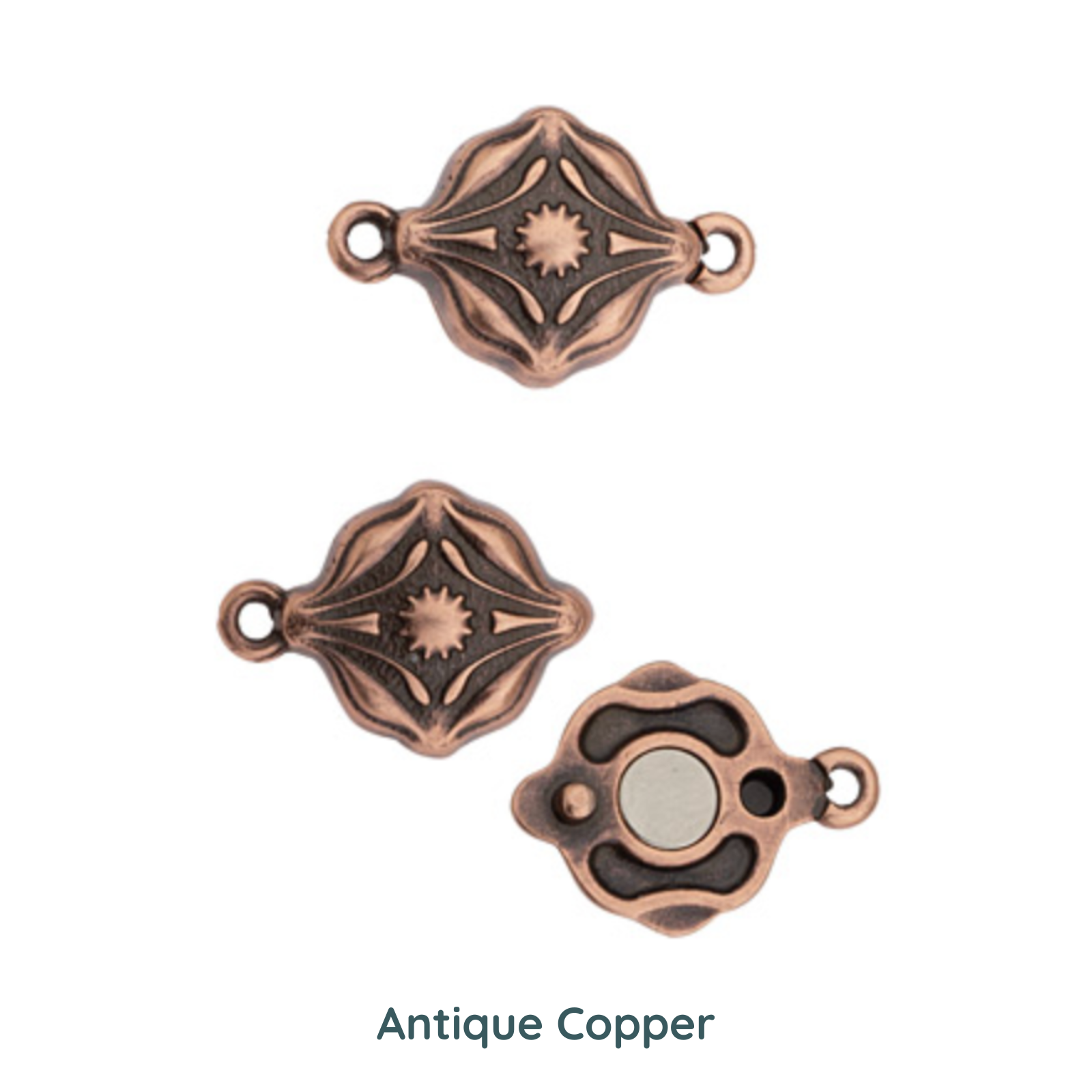 Tierracast Vali Magnetic Clasp, 1 Strand, 3 Finishes