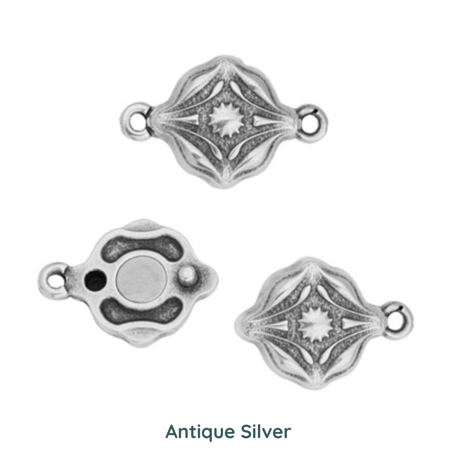 Tierracast Vali Magnetic Clasp, 1 Strand, 3 Finishes