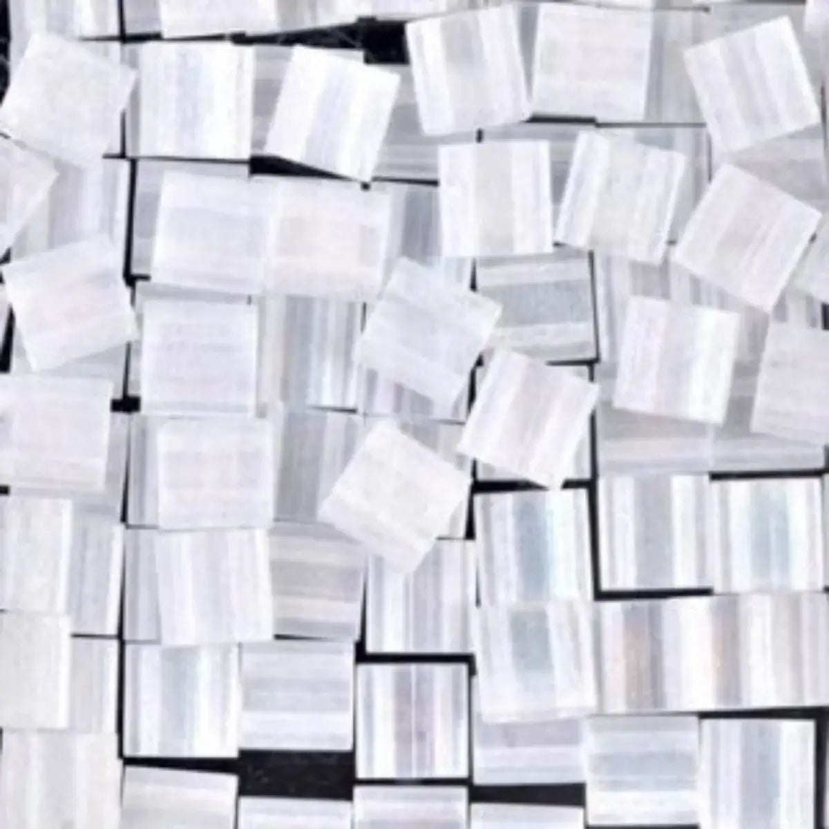 Miyuki Tila, TL-131FR, Matte Crystal AB, 5g - The Argus Collection