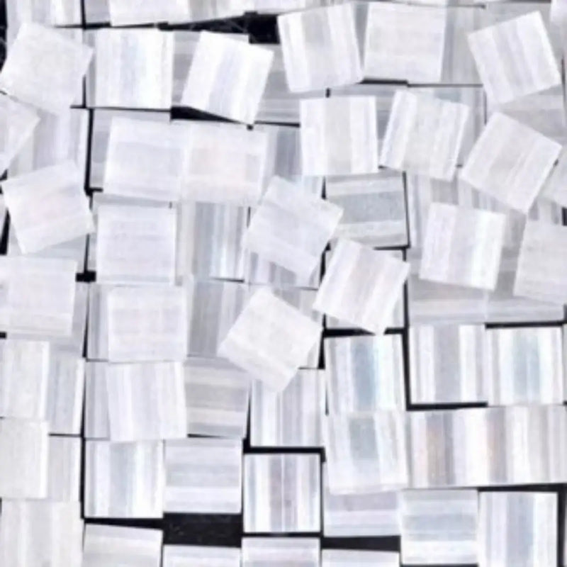 Miyuki Tila, TL-131FR, Matte Crystal AB, 5g - The Argus Collection