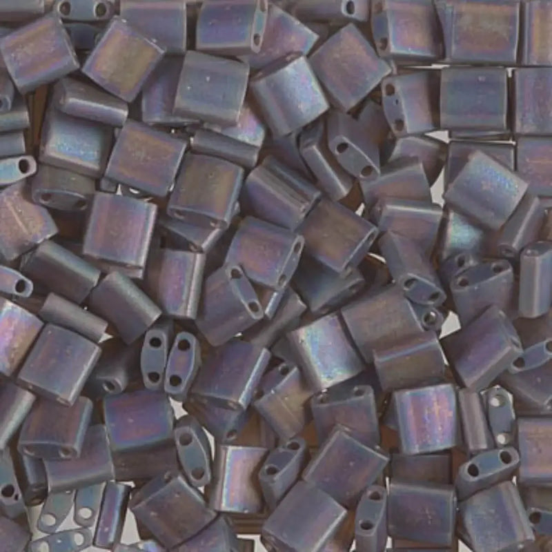 Miyuki Tila, TL-135FR, Matte Transparent Root Beer AB, 5g - The Argus Collection