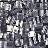 Miyuki Tila Beads, TL-1881, Transparent Gold Luster, 5g - The Argus Collection