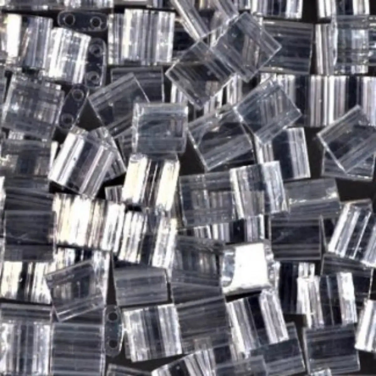 Miyuki Tila Beads, TL-1881, Transparent Gold Luster, 5g - The Argus Collection