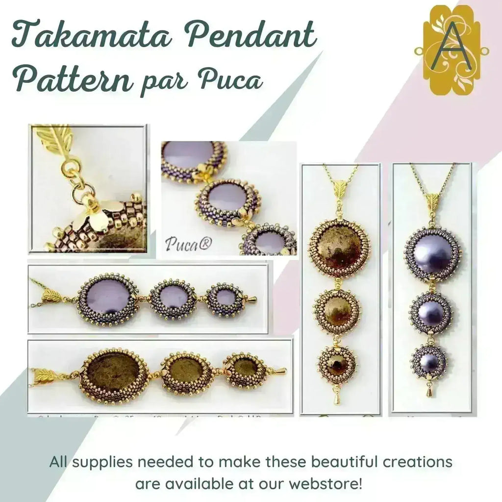 Takamata Pendant Pattern par Puca – The Argus Collection