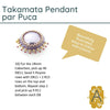 Takamata Pendant Pattern par Puca - The Argus Collection