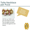 Talie Necklace Pattern par Puca - The Argus Collection