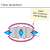 Tebe Necklace Pattern by Debora Hodoyer - The Argus Collection