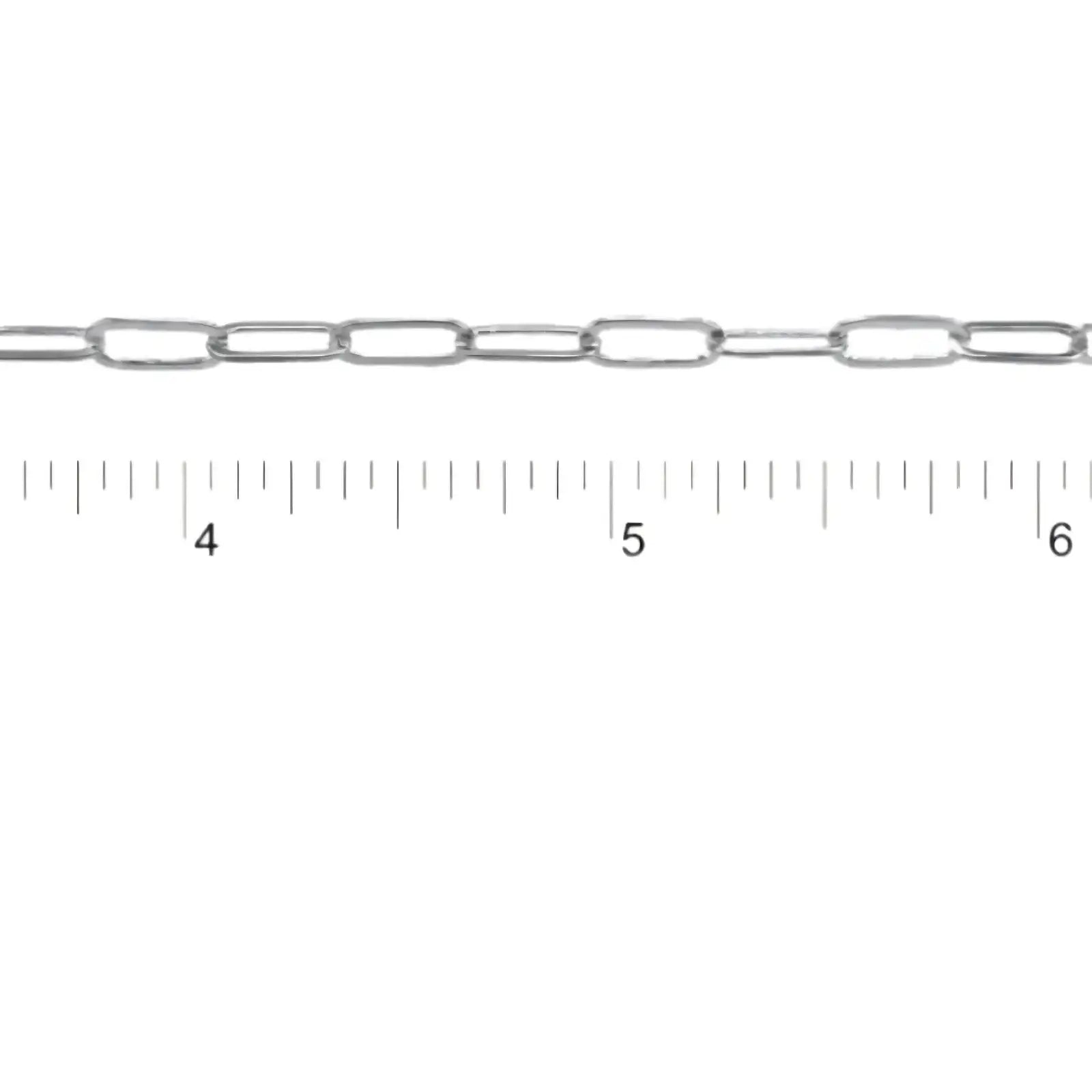 ThinCableEuroChainRhodium-Example - The Argus Collection