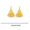 Tibetan Style Bails with Vertical Loop, 3 Finishes, 2 or 10 Pieces - The Argus Collection