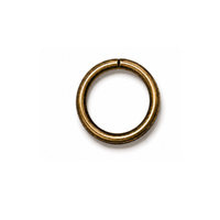 TierraCast Round Jump Rings, 10mm O.D., 18 Gauge, 6 Finishes