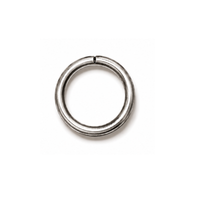 TierraCast Round Jump Rings, 10mm O.D., 18 Gauge, 6 Finishes