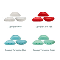 Tinos Beads par Puca, Opaque, 5g. & 20g - The Argus Collection