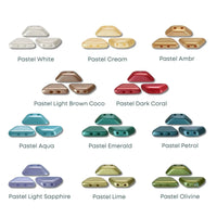 Tinos Beads par Puca, Pastels, 5g.