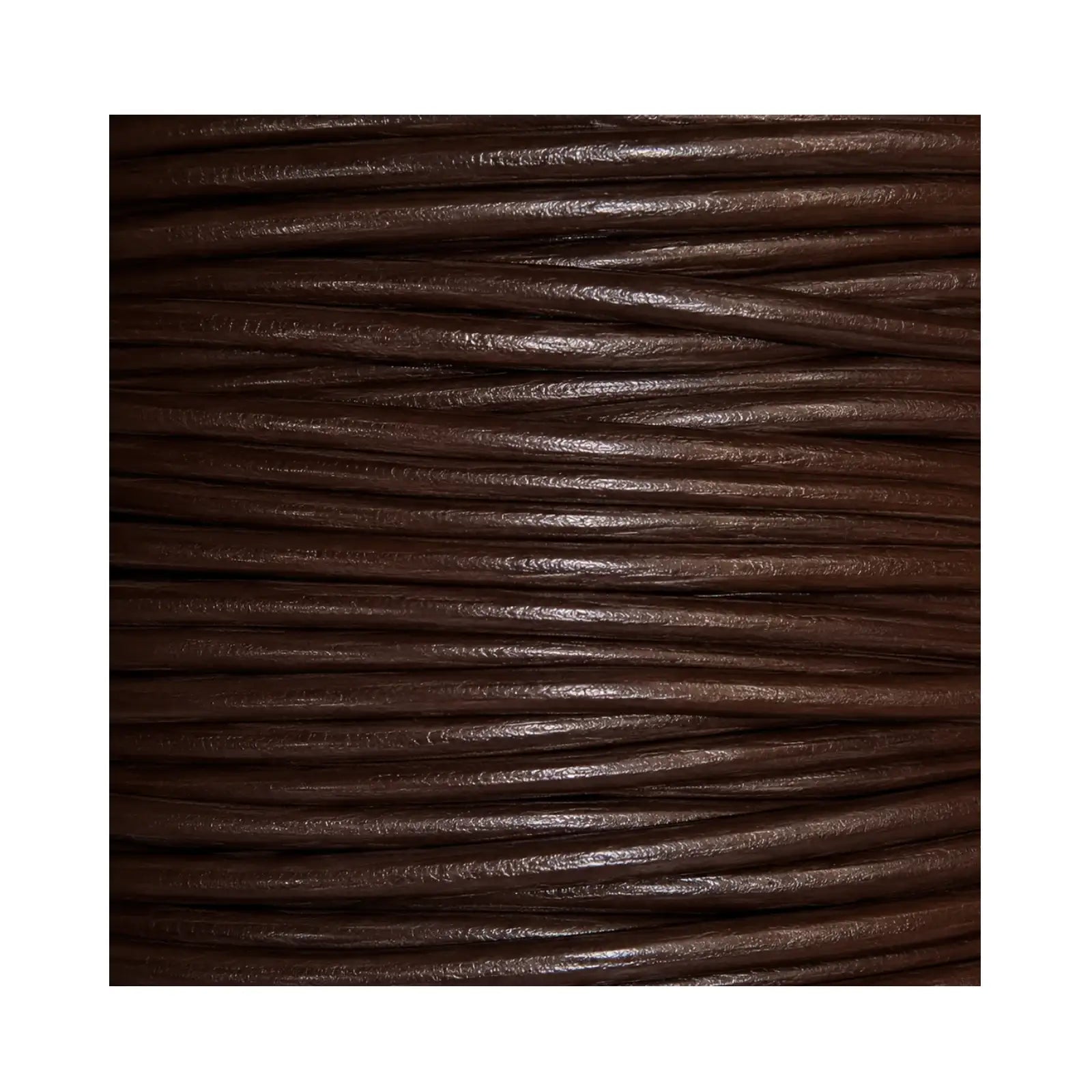 TopHideRoundLeather-Chocolate - The Argus Collection
