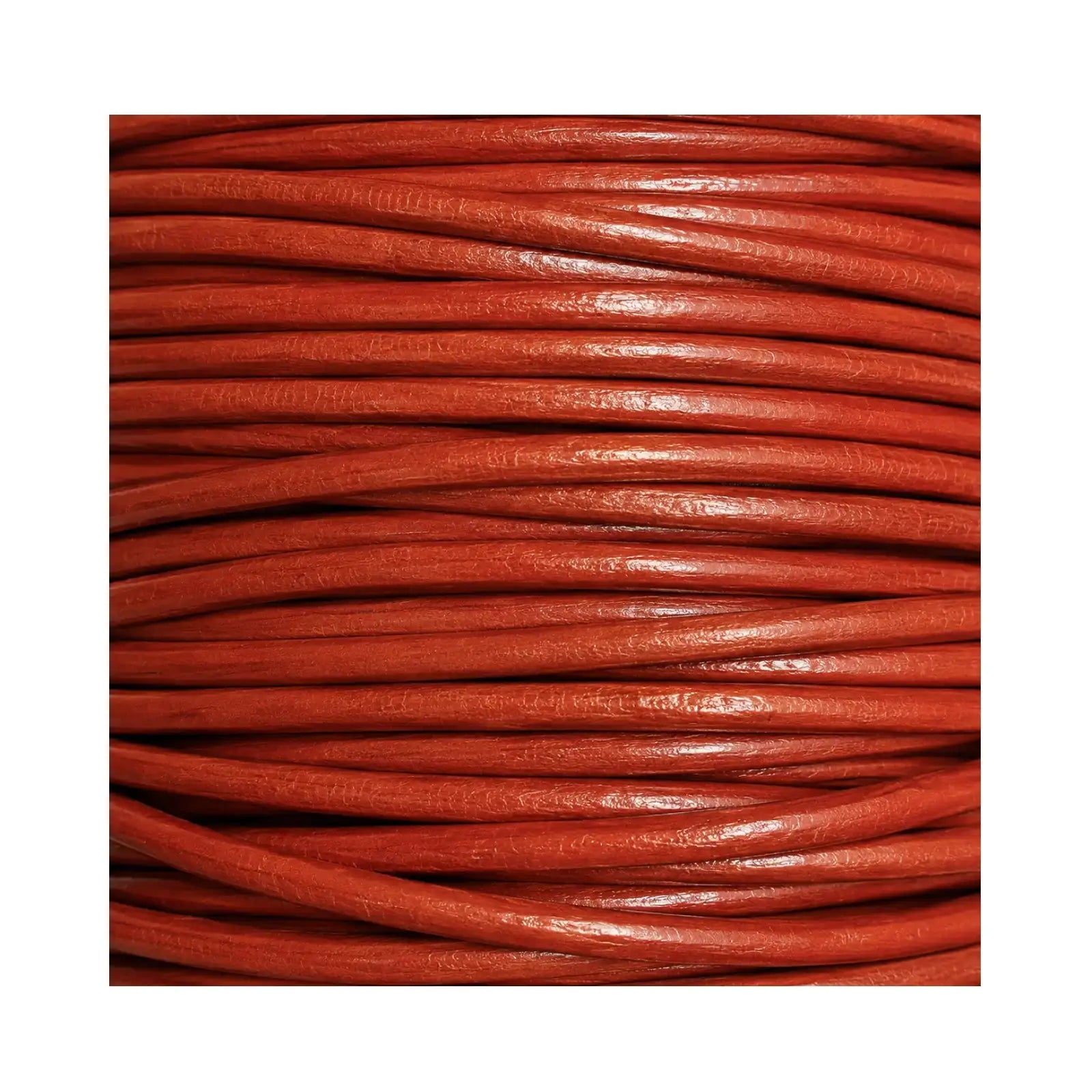 TopHideRoundLeather-CoridaRed - The Argus Collection