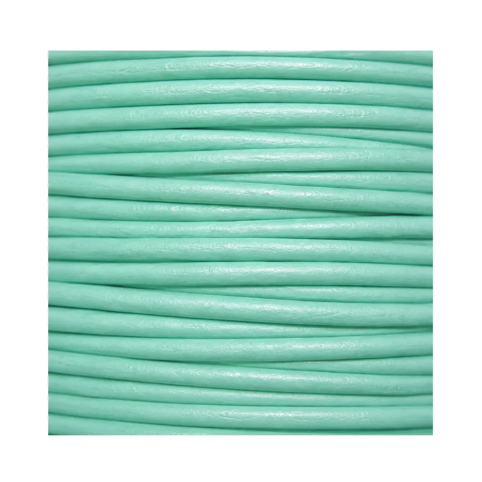 TopHideRoundLeather-GreenTurquoise - The Argus Collection