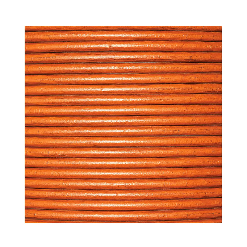 TopHideRoundLeather-MetallicCopper - The Argus Collection