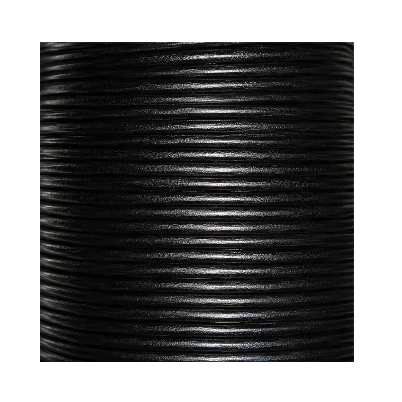 TopHideRoundLeather-WeatheredBlack - The Argus Collection