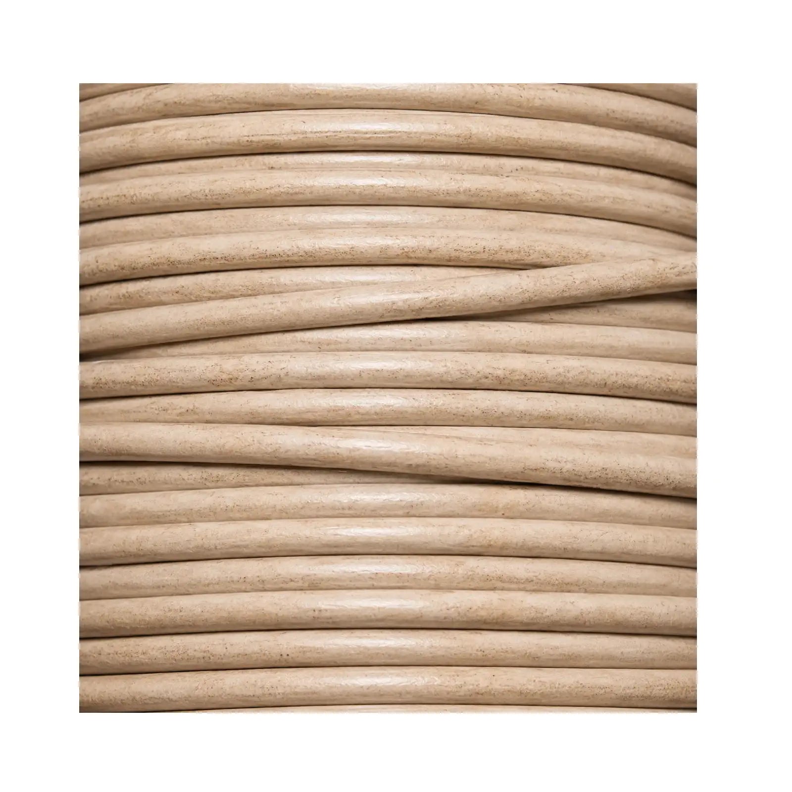 TopHideRoundLeather-WeatheredCream - The Argus Collection