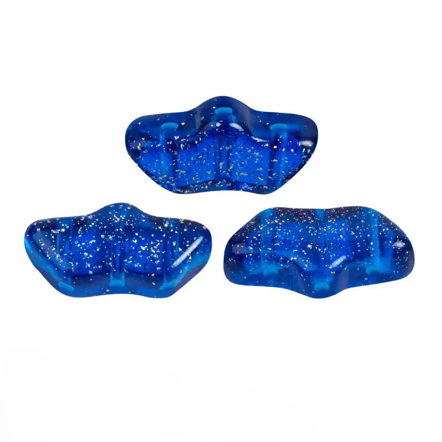 Delos Beads par Puca, Transparent Constellation, 5g & 20g - Delos Beads par Puca, Transparent Constellation, 5g & 20g - Blue / 5 grams , The Argus Collection
